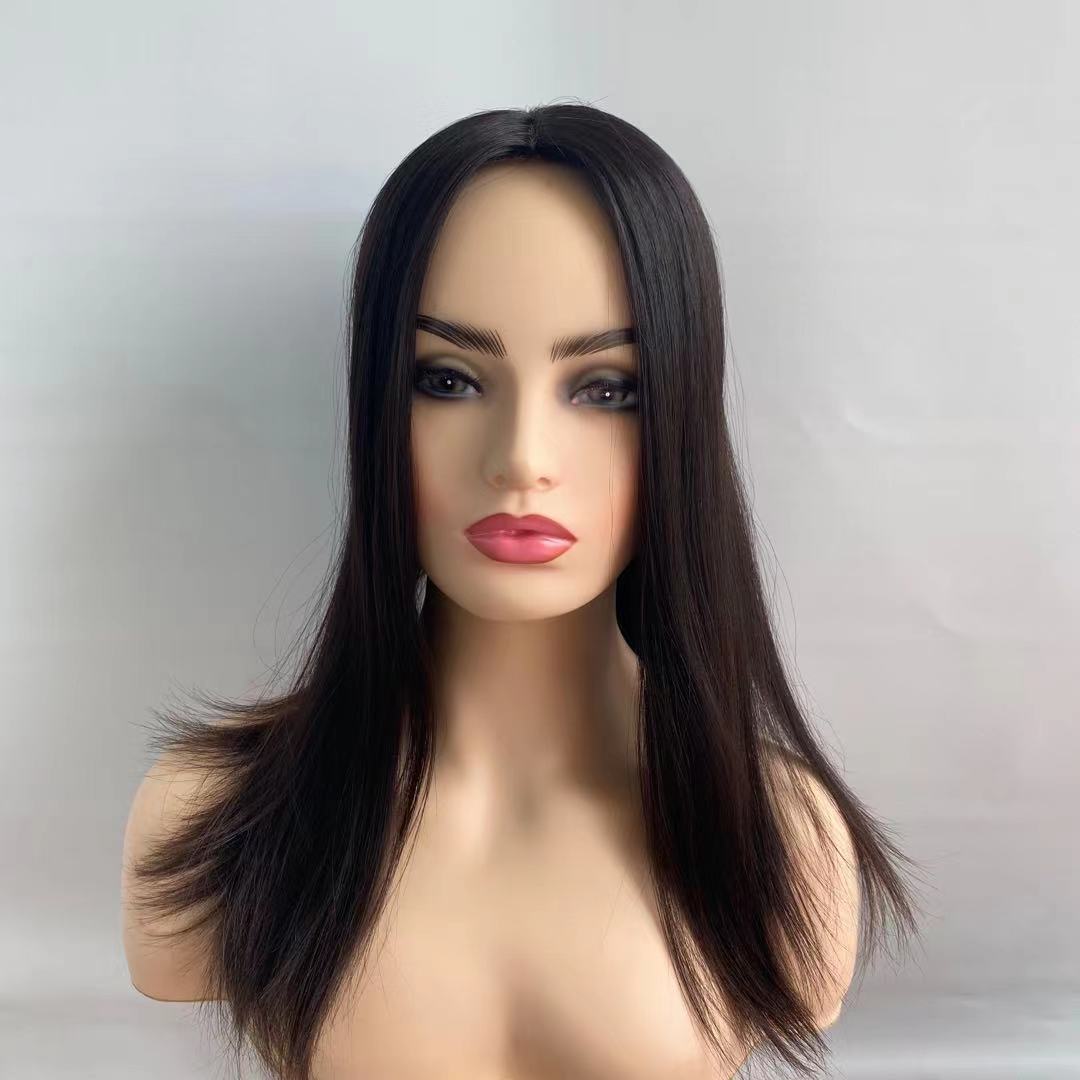6*7" Hair Toppers with Silk Top,the Best Quality Vitgin Remy Huamn Hair Silk Top Hair Toppers