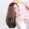 Popular Brown Hair Cuticle Aligned Virgin Hair Jewish Wigs 