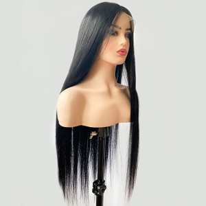 100% Virgin Remy Human Hair Full Lace Wigs Silk Top Full Lace Wigs with Natural Color